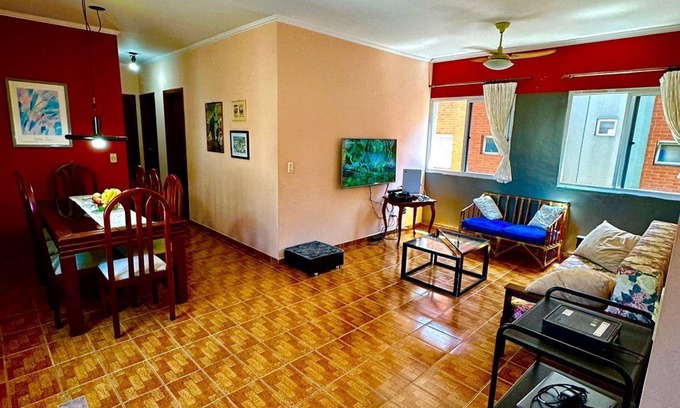 Parque Enseada Apartamento | AP. Aconchegante Praia da Enseada - Guarujá, Piscina e Churrasqueira