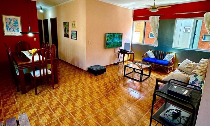 Parque Enseada Apartamento | AP. Aconchegante Praia da Enseada - Guarujá, Piscina e Churrasqueira