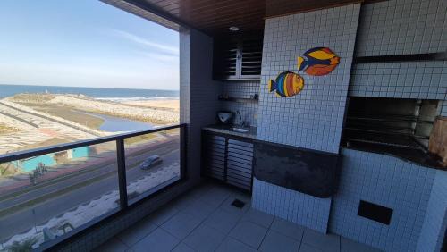 Caioba Apartamento | Ap Matinhos - Pé na areia e Vista para o Mar - Praia Brava - Caiobá
