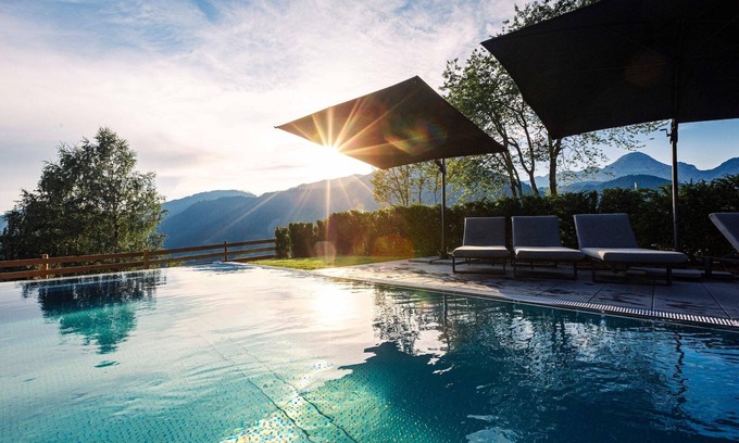 Sankt Martin am Tennengebirge Apartamento | Apartamento con piscina infinita compartida