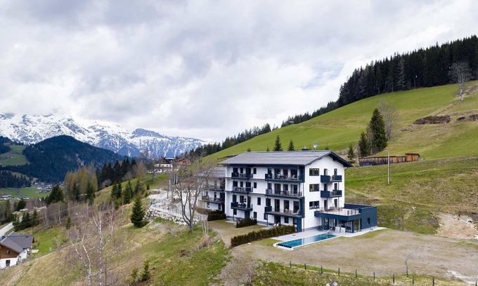 Sankt Martin am Tennengebirge Apartamento | Apartment con infinity pool