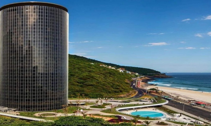 Sao Conrado Apartamento | Apartamento Beira-mar no Hotel Nacional com Vista Para as Montanhas