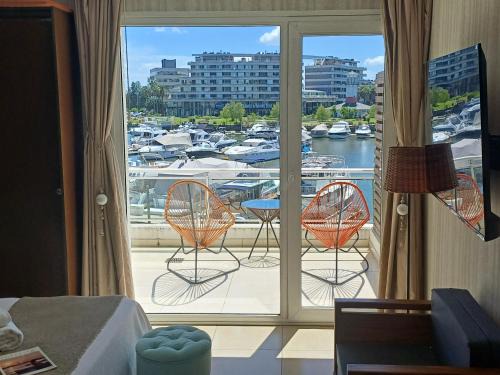 Nordelta Apartamento | Apart , Departamento condominio en Bahia grande Nordelta con balcon y vista a la bahia
