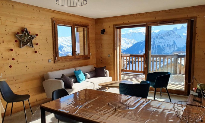 La Toussuire Apartamento | Apartment 8 pers. Ski in ski out La Toussuire