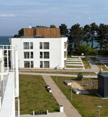 Gaski Apartamento | APARTAMENT BALTICHOFF DUNE with Sea View, Basen, Spa, Gym, Sauna, Hala sportowa z kortem tenisowym
