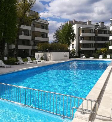 Sianozety Apartamento | Apartament Blue Sky nad morzem w Rezydencji Ustronie Morskie - BASEN!