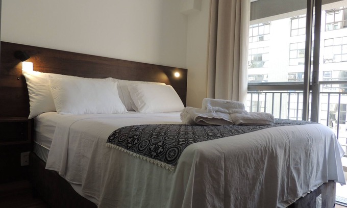 Vila Buarque Apartamento | Apartamento Novo e Completo. Acesso a Piscina, Academia e Coworking a 400m Metrô