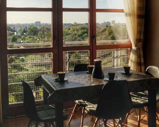 Rzeszow Apartamento | Apartament GreenView - duży taras z widokiem na Rzeszów