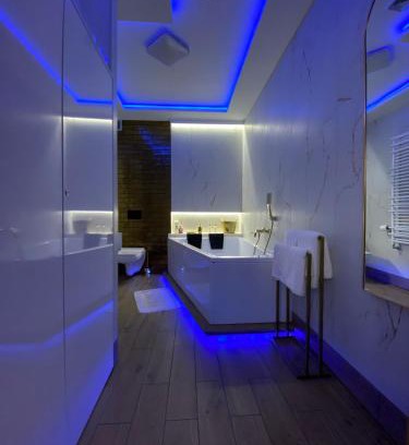 Gniezno Apartamento | Apartament "Love" Centrum z dużą wanną dla Dwojga