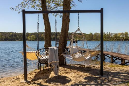 Olsztyn Apartamento | Apartament nad jeziorem Sukiel z własną plażą