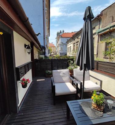 Bielsko-Biala Apartamento | Apartament Podcienie z tarasem Bielsko-Biała Old Town