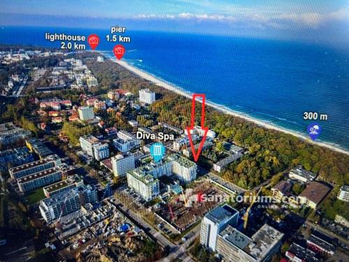 West Pomeranian Voivodeship Apartamento | Apartament prywatny, w 4 -gwiazdkowym Hotelu Diva, balkon, 300m do morza, do dworca PKP pieszo 10 minut, darmowe WiFi w apartamencie, dodatkowo płatne - Parking, SPA, Siłownia, Squash