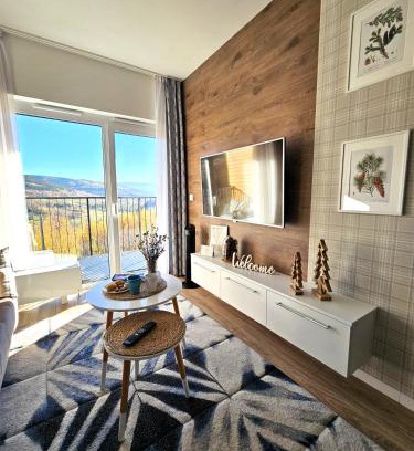 Swieradow-Zdroj Apartamento | Apartament Szyszka Izerski Resort - strefa z sauną