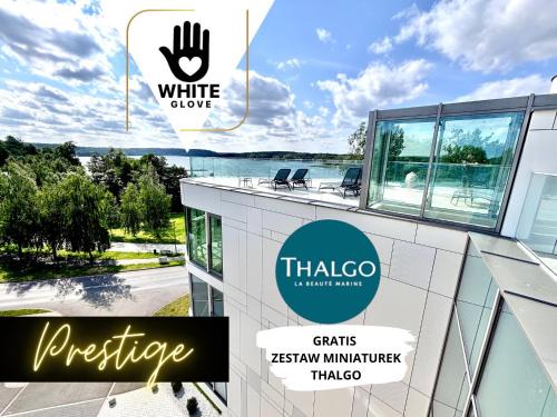 Olsztyn Apartamento | Apartament WHITE GLOVE Prestige Nad Zatoką jezioro Ukiel