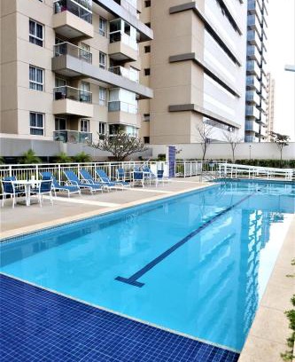 Campinas Apartamento | Apartamento 1604 no Bosque com um quarto sala cozinha completa e uma vaga de garagem