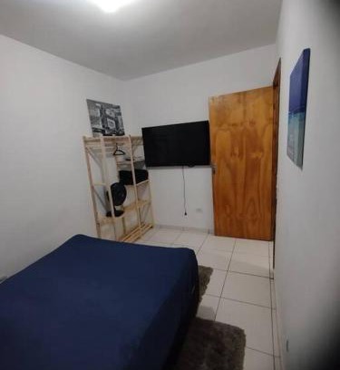 Furnas Apartamento | Apartamento 7 no Tremembé quarto cozinha banheiro