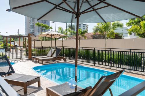 Picarras Apartamento | Apartamento a 150m da PRAIA com Ar-condicionado, Wi-Fi Condomínio com PISCINA, quadra de esportes Playground infantil a 15 minutos do Beto Carreiro