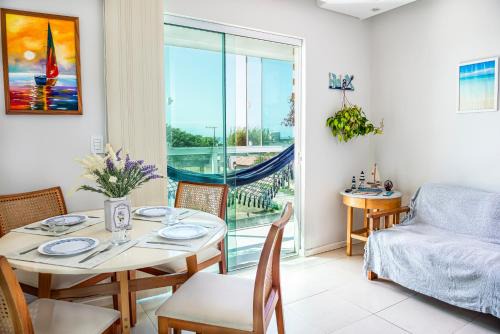 Vila Nova Apartamento | Apartamento a 500m da Praia com Vista do Mar, Ar-Condicionado, Churrasqueira, Rede de Descanso e Cozinha Completa