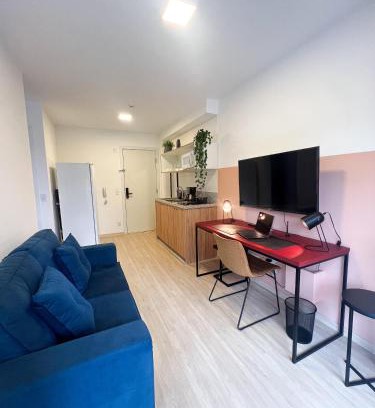 Liberdade Apartamento | Apartamento Aconchegante 1 Dormitório a 250m do metrô - Liberdade, São Paulo