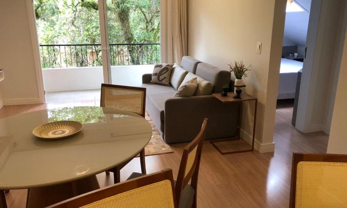 Vila Luiza Apartamento | Apartamento Aconchegante em Bairro Nobre de Canela