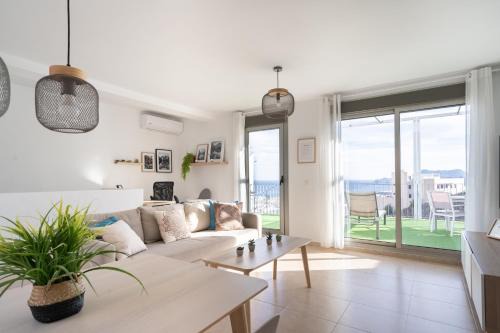 Carboneras Apartamento | Apartamento Cervantes con terraza y vistas al mar