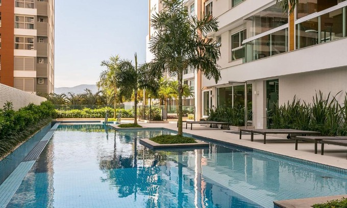 Agronomica Apartamento | Apartamento com infraestrutura de clube na Beira-mar norte CA02