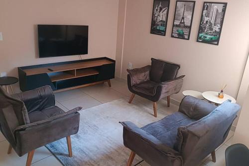 Aperibe Apartamento | Apartamento com varanda no centro de Aperibé