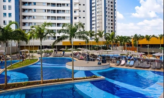 Olimpia Apartamento | Apartamento dentro de resort próximo do Thermas dos Laranjais