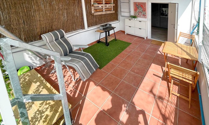 Puerta del Angel Apartamento | Apartamento El Ático de Madrid, vistas a la ciudad