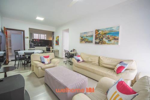 Santos Apartamento | Apartamento em Santos a 50m da Praia do Gonzaga