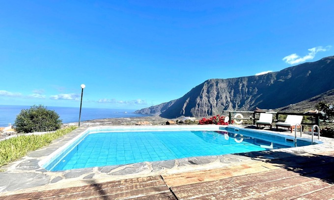 Tigaday Cabaña | Apartamento en casa rural con BBQ y vista al Mar