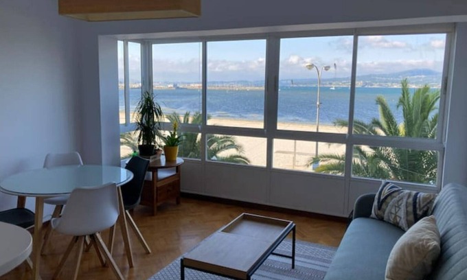 Sada Apartamento | Apartamento en Sada en Primera Línea de Playa