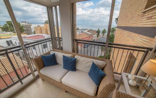 Santiago de la Ribera Apartamento | Apartamento con vistas al mar