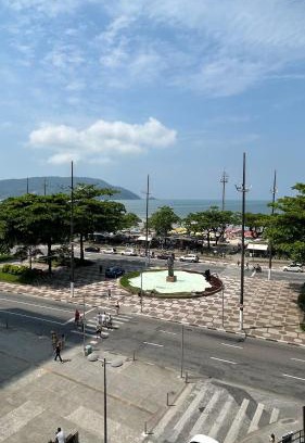 Embare Apartamento | Apartamento Frente a Praia do Embare Santos 2