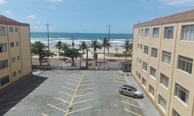 Caicara Apartamento | Apartamento (Kitão) Frente pro Mar, Vila Caiçara, Praia Grande.