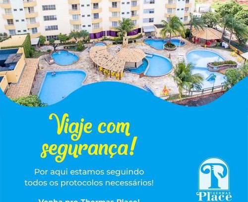 Do Turista Apartamento | Apartamento Kitnet no Thermas Place perto do centro Caldas Novas