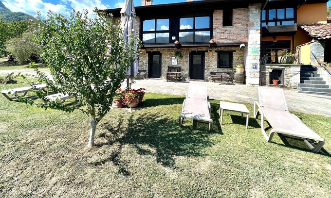 Jomezana De Abajo Apartamento | Apartamento LL con encanto,Wifi y chimenea,Asturia