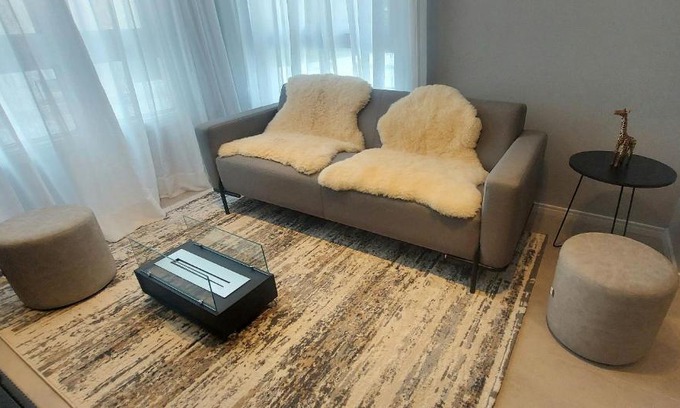 Imigrante Apartamento | Apartamento Metalic com lareira ecológica