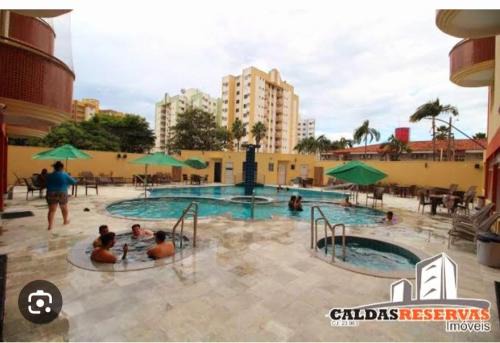 Setor Lagoa Quente Apartamento | Apartamento Mobiliado com Área de Lazer