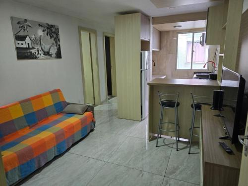 Sao Borja Apartamento | APARTAMENTO MOBILIADO NO 4º ANDAR bloco M com garagem