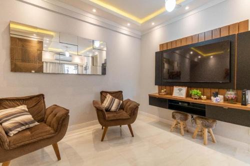Algodoal Apartamento | Apartamento moderno com piscina na praia do forte