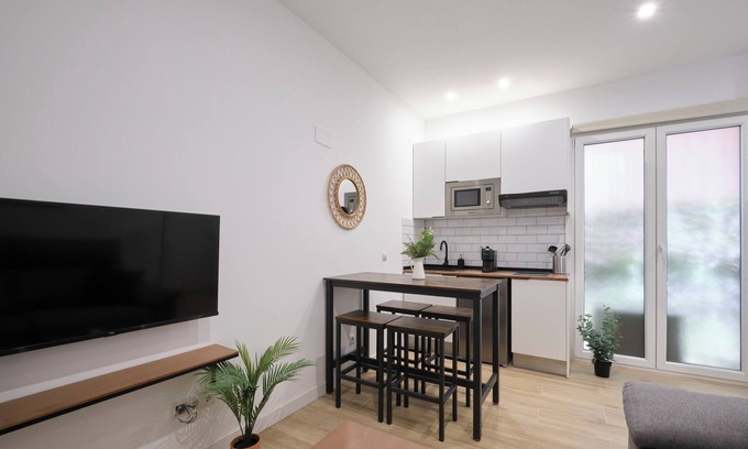 Palos de la Frontera Apartamento | Apartamento New, Centro, Atocha, Wifii, A/C