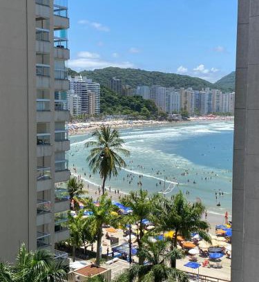 Asturias Apartamento | Apartamento no Guarujá com vista para o mar - Praia das Astúrias
