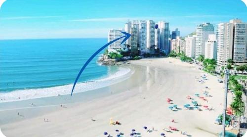 Asturias Apartamento | Apartamento pé na areia com vista para o mar aberto