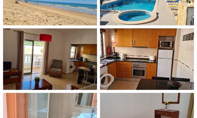 Olhos D'Agua Apartamento | Apartamento T1 (2-4 per.)com Piscina, perto da Praia