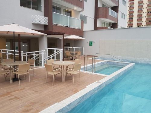 Do Turista Apartamento | Apartamento tipo Flat para temporada em Caldas Novas com cozinha