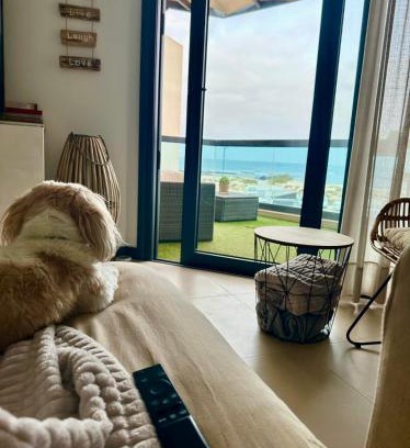 El Cotillo Apartamento | Apartamento Villa Bruno con vistas al mar, primera línea de playa