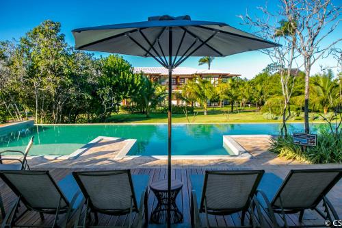 Praia do Forte Apartamento | Apartamento Villa da Enseada - Praia privativa