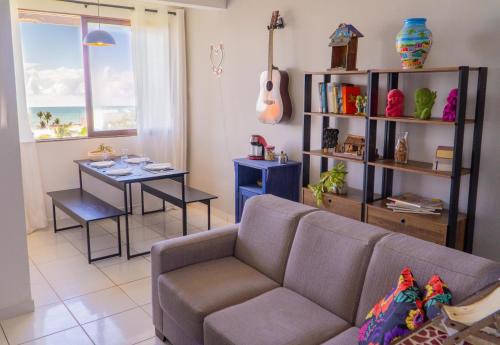 Jacarecica Apartamento | apartamento vista mar 2 quartos estacionamento gratis Netflix e self check in