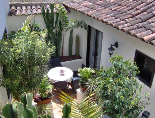 El Guincho Apartamento | Apartamentos Monasterio de San Antonio - Rustikales Apartment mit kleiner Innenhofterrasse
